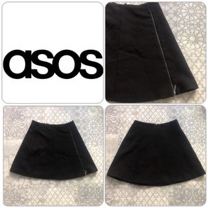 Asos black 🖤 mini skirt size XS